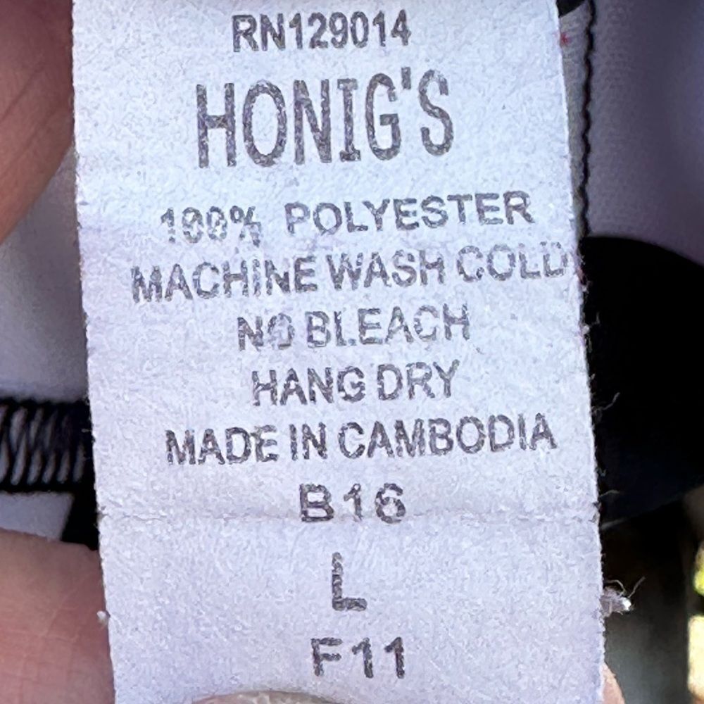 Honigs whistle stop ref shirt sz l - Picture 4 of 8